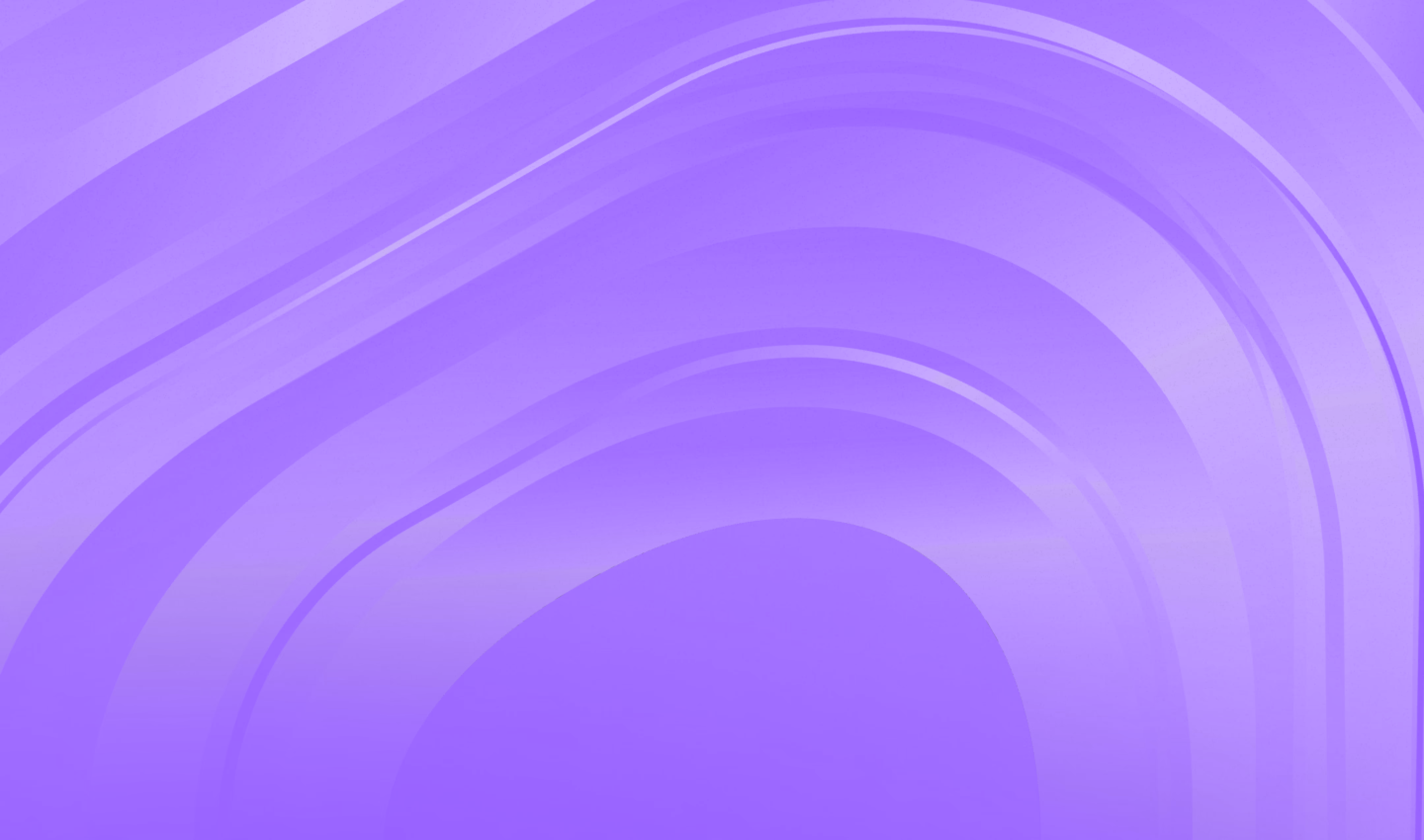 Abstract violet and light purple waves forming a rounded rectangle pattern